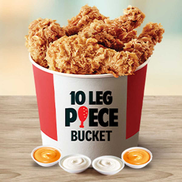 10 Pc Leg Bucket