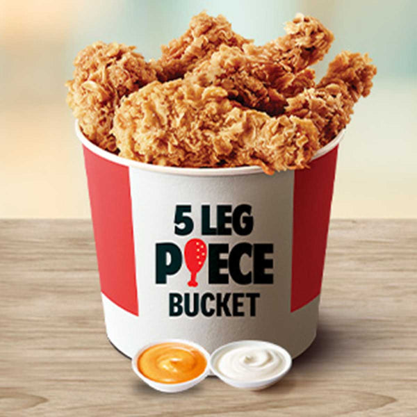 The Ultimate 5 PC Leg Piece Bucket