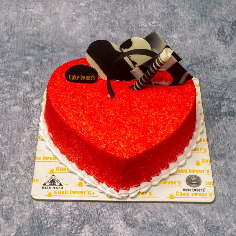 Heart Shaped Red Velvet Cake | Send Gift to Bangladesh | GiftingBD