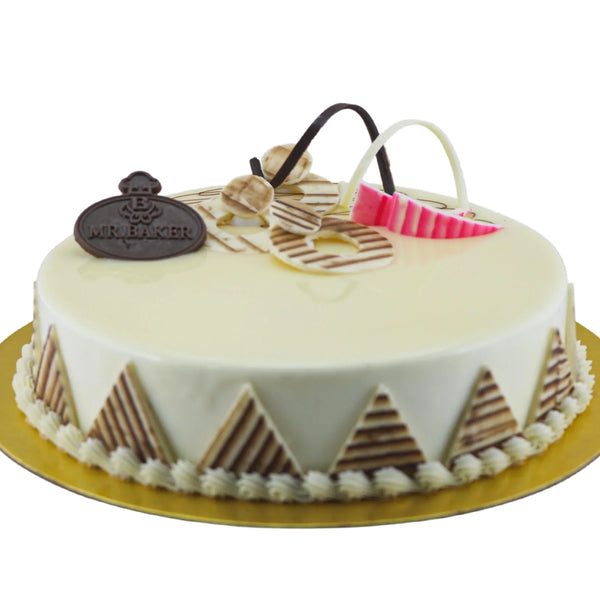 White Ganache Cake | Send Gift to Bangladesh