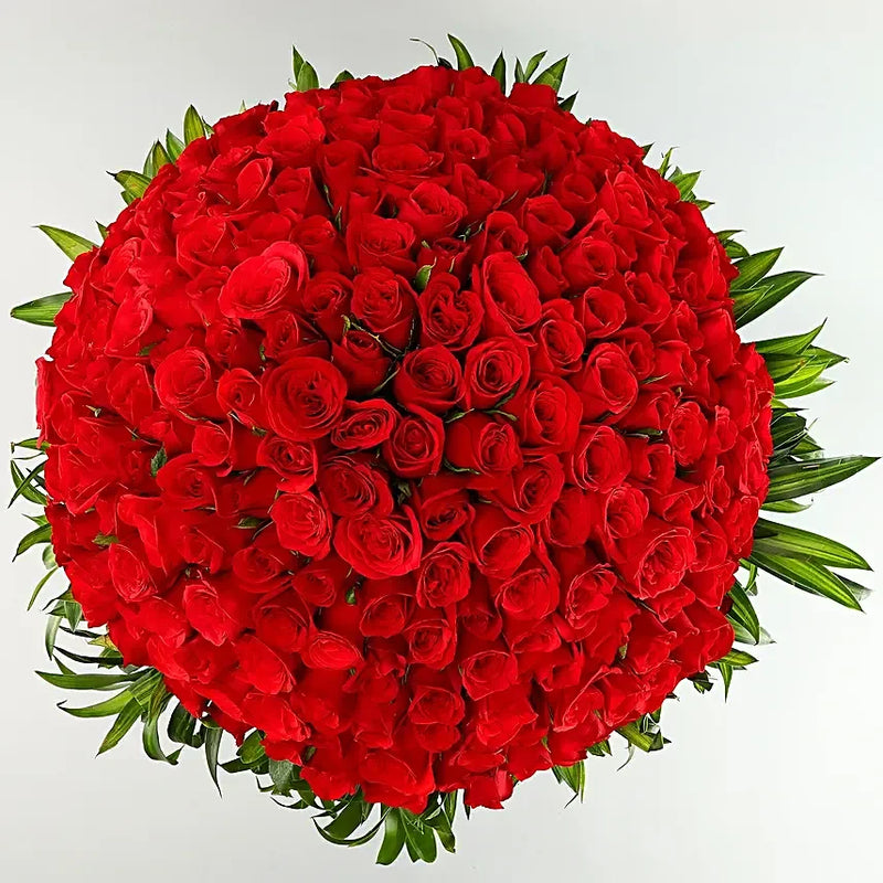 200 Red Roses Bouquet Luxury Romantic Gift | GiftingBD